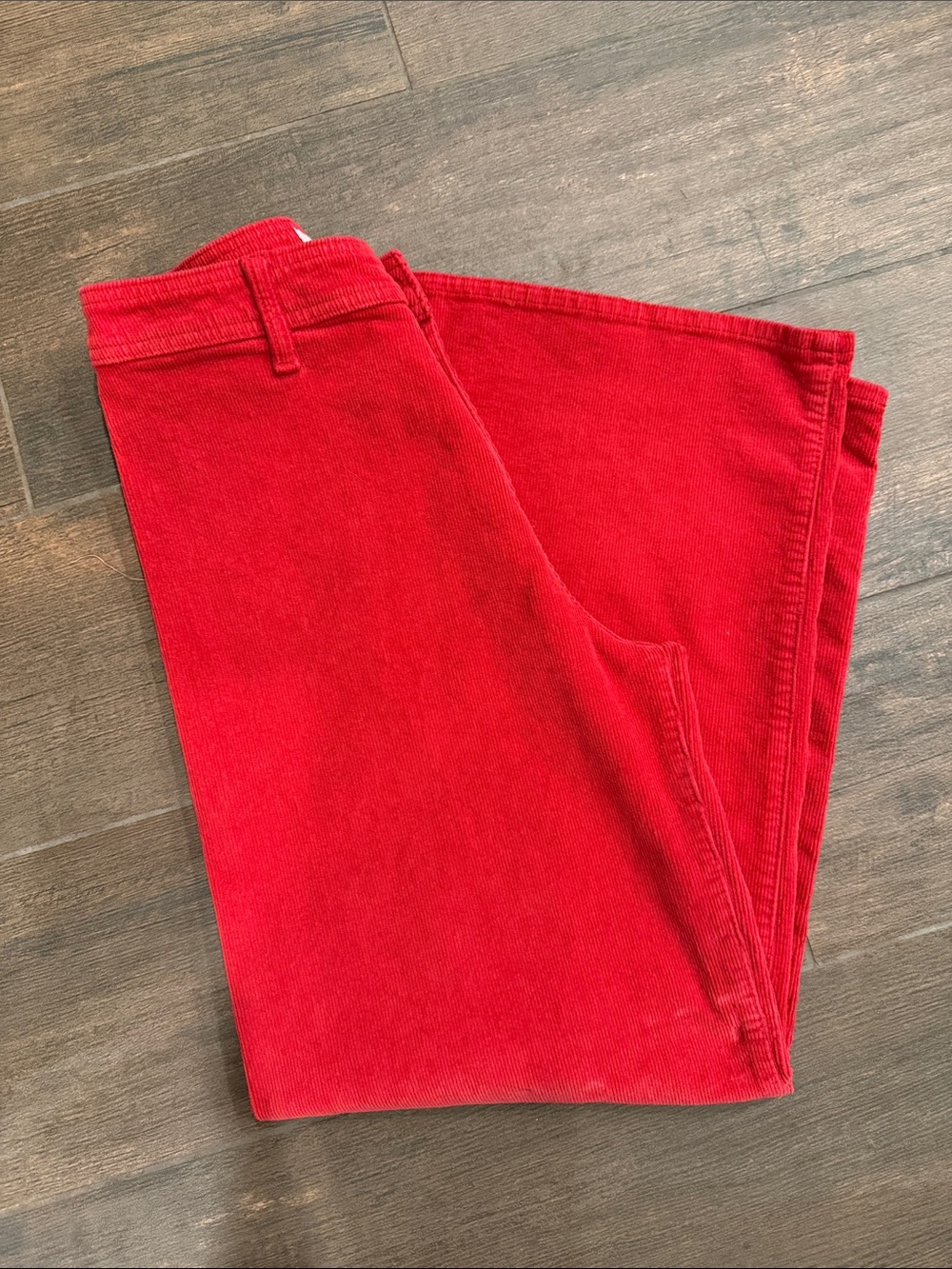 Women’s Universal Thread Bright Red Corduroy Pants